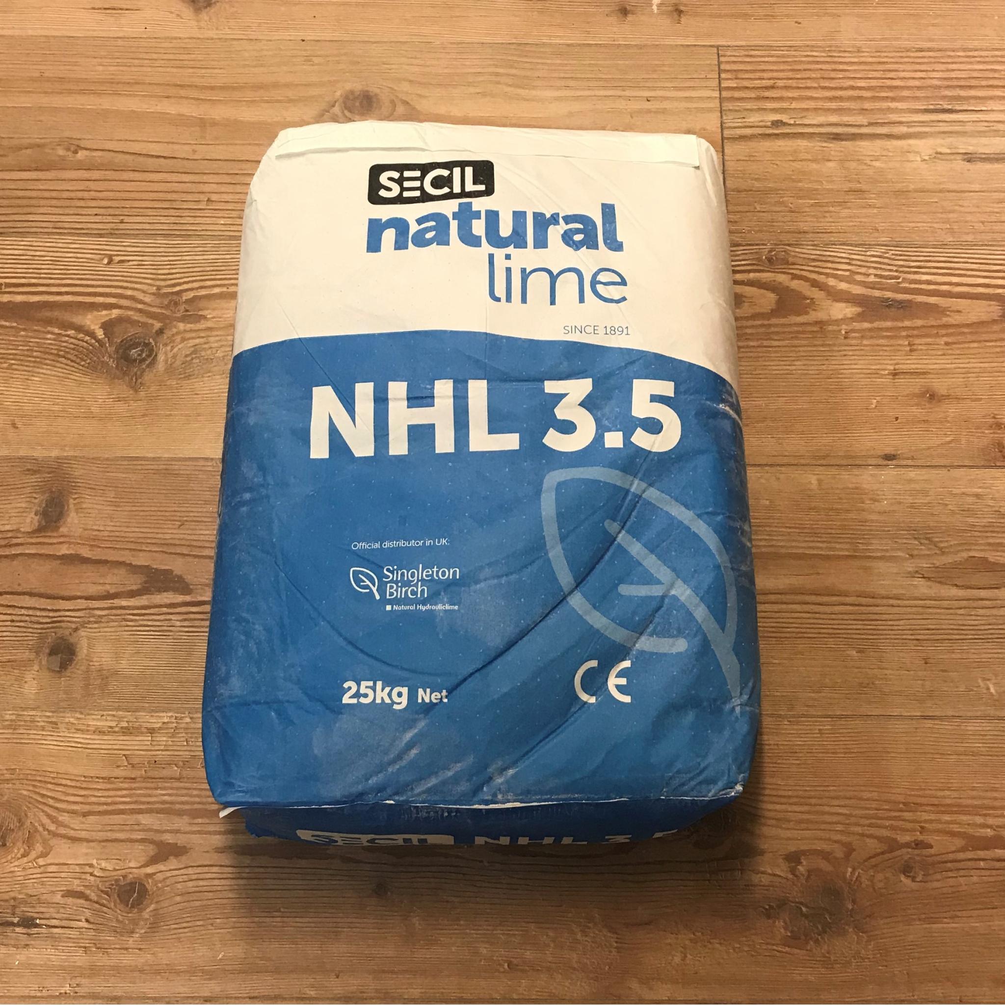 Secil Natural Hydraulic Lime (NHL) 3.5 Lime Stuff